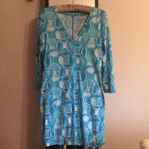 Lilly Pulitzer Christie V Neck T-Shirt Dress
